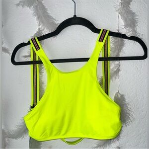 Sam Edelman Sports Bra Swim Top
Neon Yellow